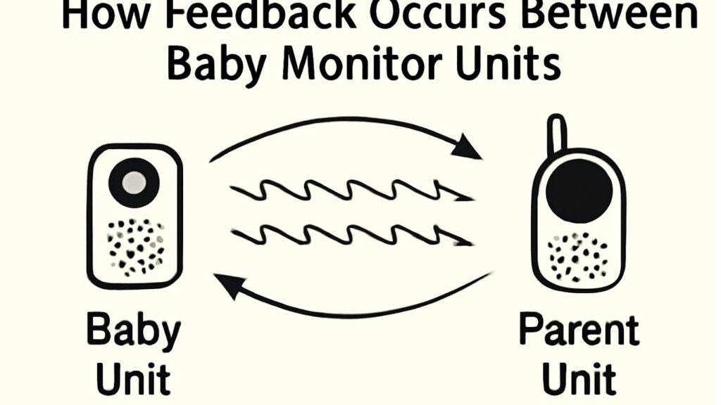 baby monitor making high pitched noise