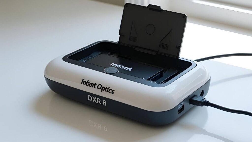 infant optics monitor won't turn on