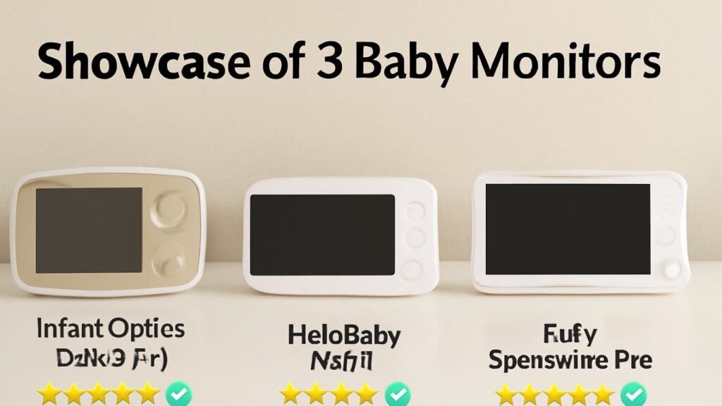 Top baby monitors with no high-pitched noise issues.