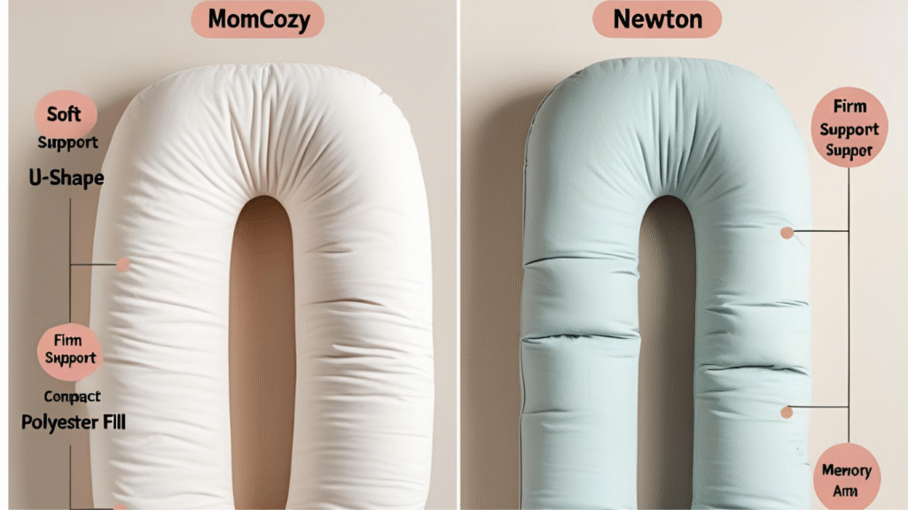 momcozy vs newton pregnancy pillow