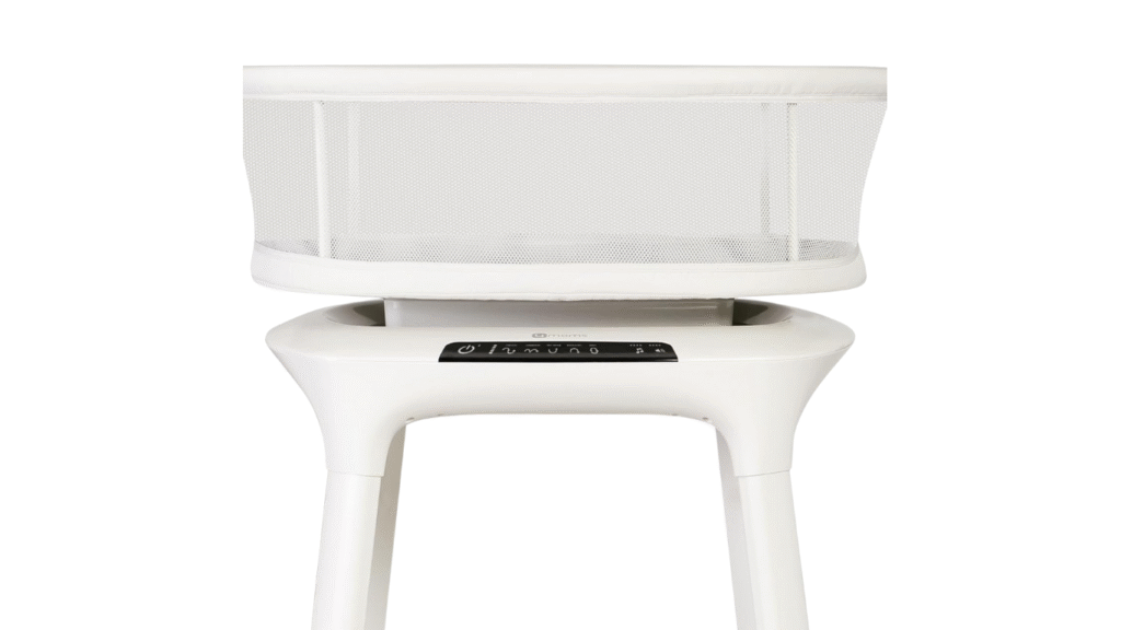 MamaRoo bassinet showing calm and steady sleep motion for newborns